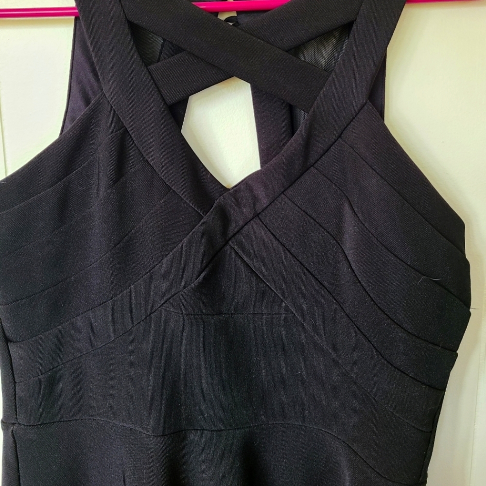 Black Windsor dress